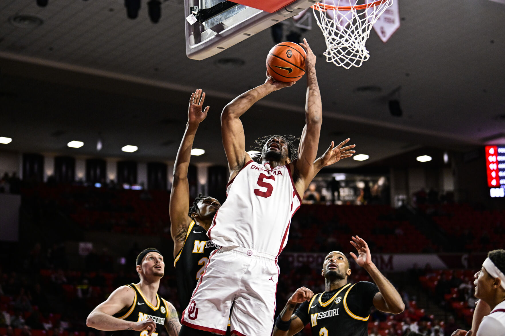 Missouri Oklahoma Basketball